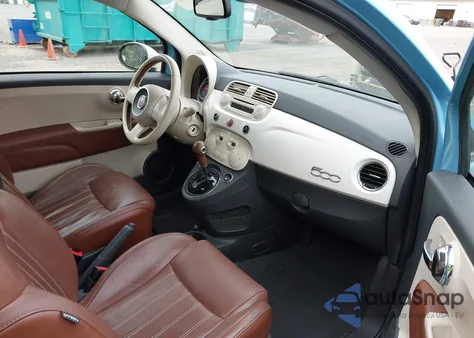 2014 Fiat 500 Lounge from USA, damaged, VIN 3C3CFFCR3ET269133